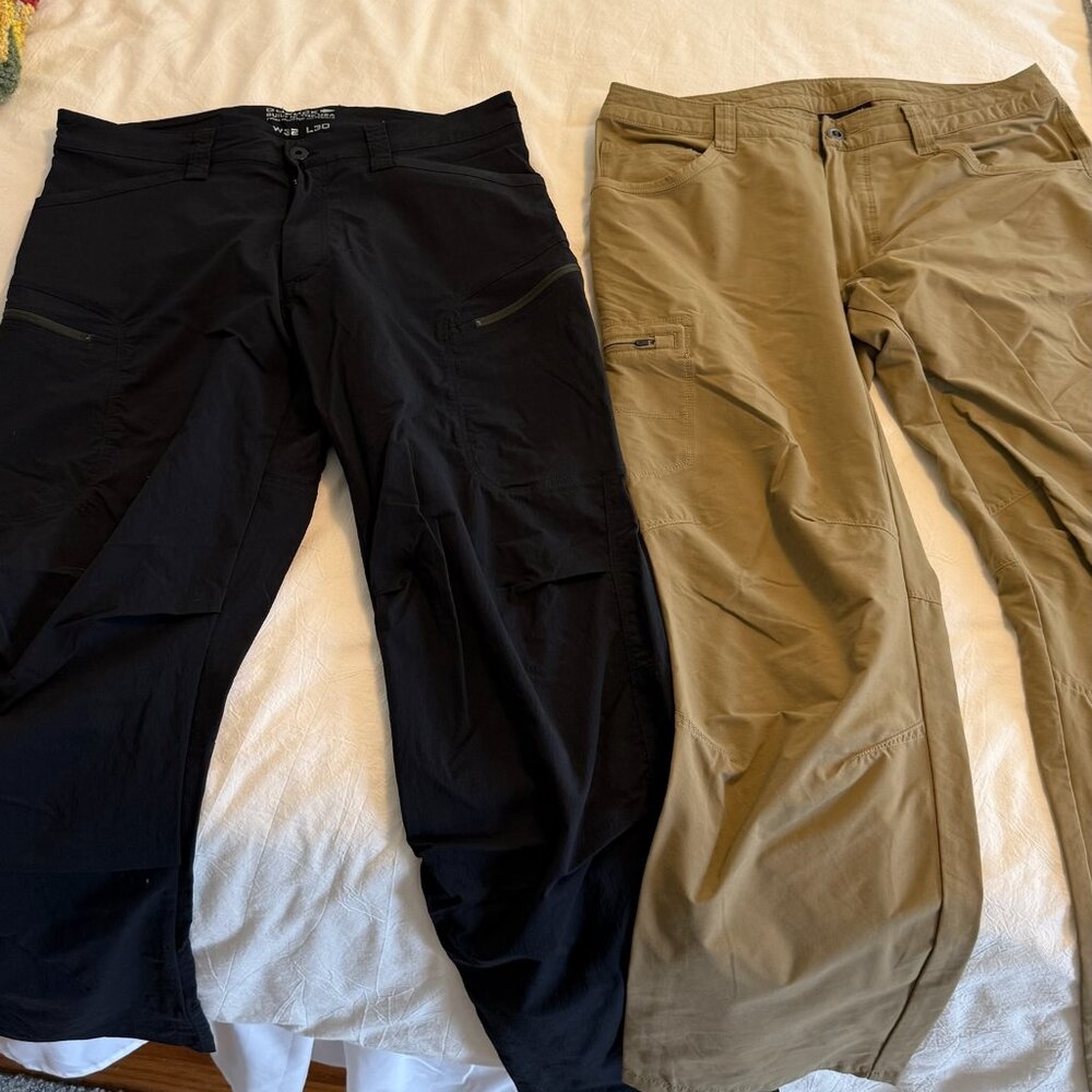Patagonia Hiking Pants (32x30) and GoRuck Hiking Pants (32x30) (sold together)